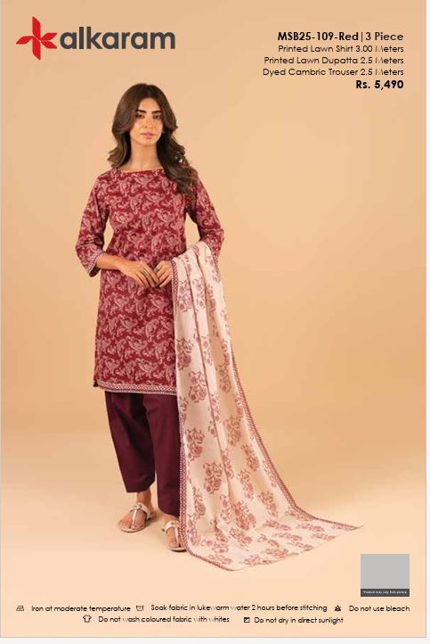Alkaram 3pc Unstitched