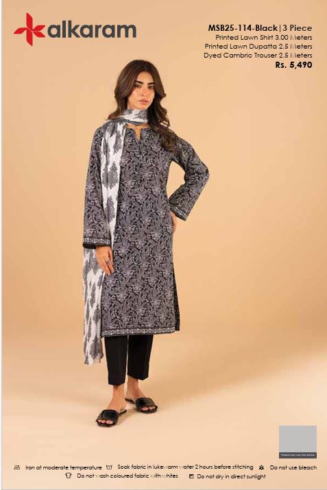 Alkaram 3pc Unstitched